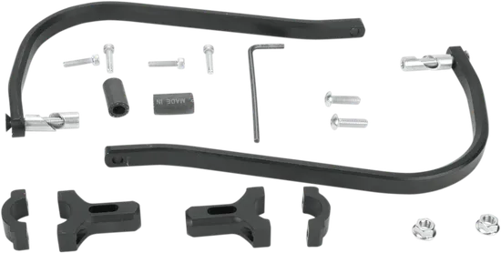 Moose Universal Black Aluminum Handguards 7/8in Bar Diameter