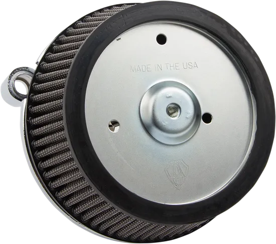 Arlen Ness Big Sucker Stage 1 Air Filter Kit Chrome Synthetic 1