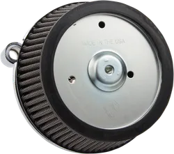 Arlen Ness Big Sucker Stage 1 Air Filter Kit Chrome Synthetic