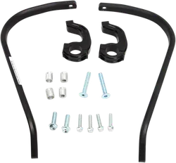 Moose Black ODI WRP Contour Handguards 1 1/8in