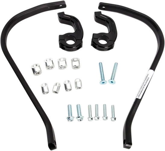 Moose Black Contour Handguards 7/8 IN