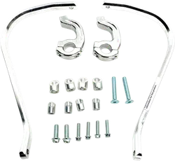 Moose Silver 7/8 IN Contour Handguards Universal