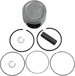 WSM Overbore Piston Kit .25mm Over 83.25mm for Yamaha Kodiak 400 Big Bear 400