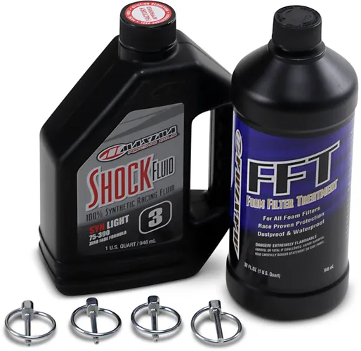 Maxima Racing Light Shock Suspension Oil Fluid 1 Quart Liter 3W