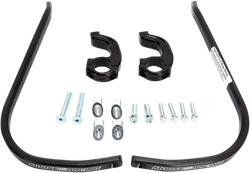 Moose Black Twinwall Contour Handguards 1 1/8in