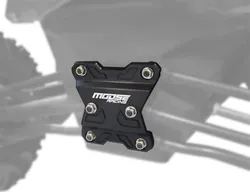 Moose Black Billet Radius Rod Plate