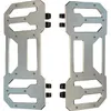 Pro One Chrome Aluminum Floorboard Pair