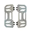 Pro One Chrome Aluminum Floorboard Pair