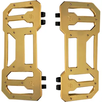 Pro One Gold Aluminum Floorboard Pair