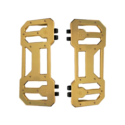 Pro One Gold Aluminum Floorboard Pair
