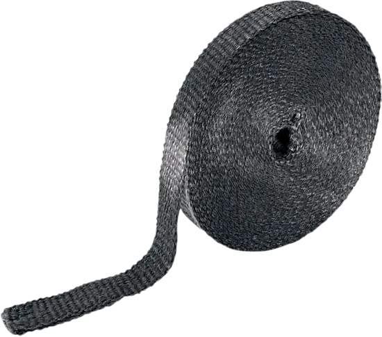Moose Black Fiberglass Pipe Header Manifold Exhaust Wrap 1x50'