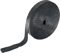 Moose Black Fiberglass Pipe Header Manifold Exhaust Wrap 1x50'