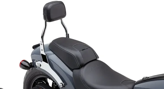 Cobra Chrome Detachable Backrest Kit