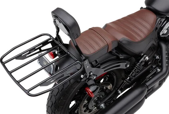 Cobra Black Steel Mini Detachable Backrest Kit
