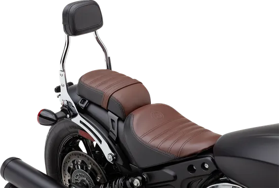 Cobra Chrome Detachable Backrest Kit