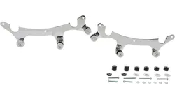 Cobra Chrome Backrest Mount Docking Kit