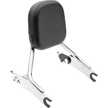 Cobra Chrome Steel Short Detachable Backrest Kit