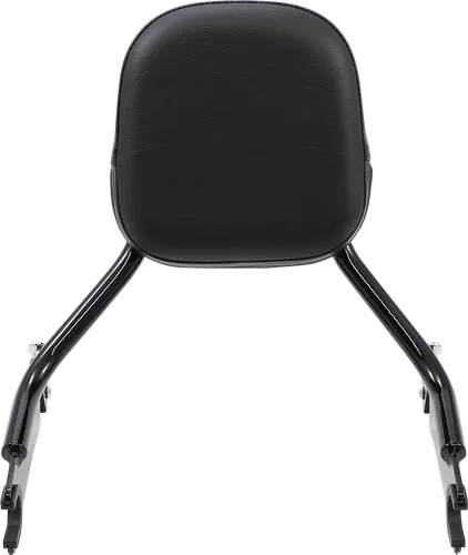 Cobra Black Steel Short Detachable Backrest Kit w Medium Pad