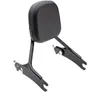 Cobra Black Steel Short Detachable Backrest Kit w Medium Pad
