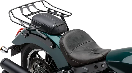 Cobra Black Big Ass Detachable Wrap Around Rack Solo Seat