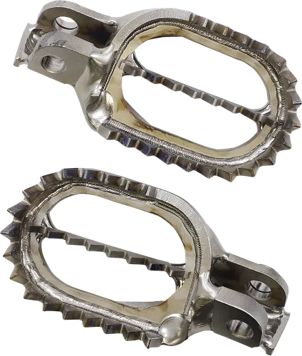 Moose 57mm Cleated Titanium Footpeg 1