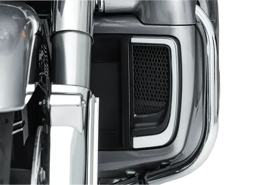 Kuryakyn Tracer LED Lower Radiator Grill Black