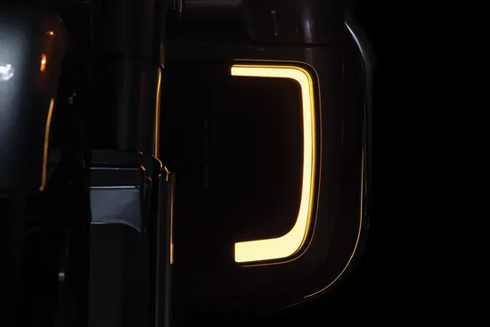 Kuryakyn Tracer LED Lower Radiator Grill Black