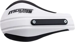 Moose Racing White Contour 2 Deflector Handguard Pair Set