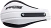 Moose Racing White Contour 2 Deflector Handguard Pair Set