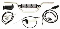 BBR MX Handlebar Kit Tall Bars with Controls Levers Cables