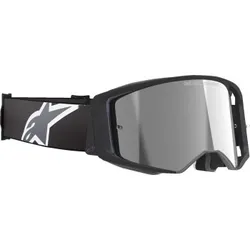 Alpinestars Black Gray Adult Supertech Corp Goggle Absolute Vision Silver