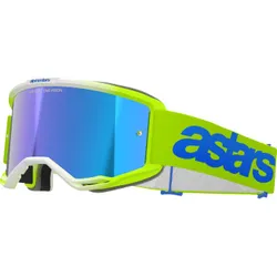 Alpinestars Yellow Adult Vision 5 Blaze Goggle Single Blue