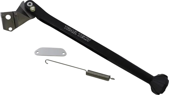 Trail Tech Lightweight Forged Aluminum Kickstand Black