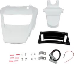 Hotbodies Superbike Under Tail Rear Fender Fairing Plastic Raw