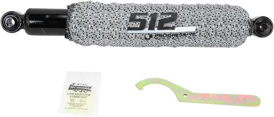 Progressive 512 Series Rear Shock Damper Black w Shock Sox