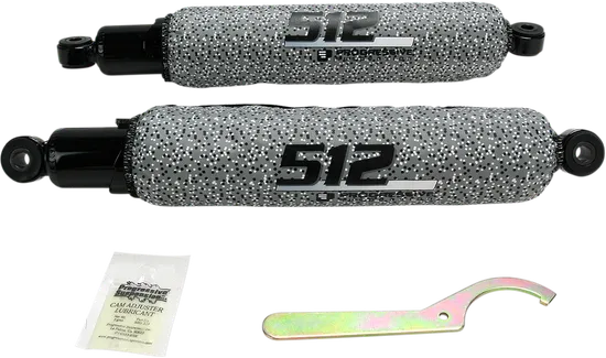 Progressive 512 Series Front Shock Damper Black w Shock Sox