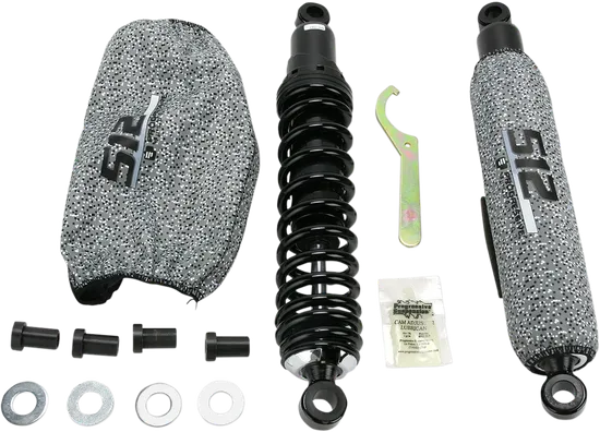 Progressive 512 Series Front Shock Damper Black w Shock Sox