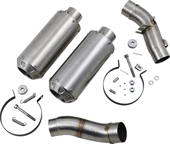 Hotbodies MGP II Slip-On Exhaust Muffler Tail Pipe Stainless
