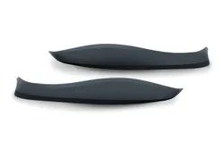 Kuryakyn Stock Hard Saddlebag Black Accents Stretched