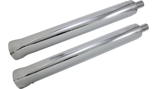 Cobra Chrome 4in Neighbor Hater Muffler Exhaust