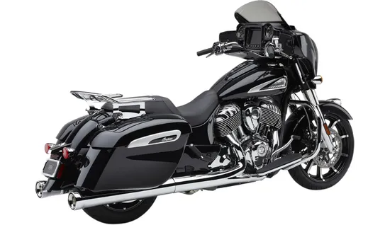 Cobra Chrome 4in Neighbor Hater Slip On Muffler