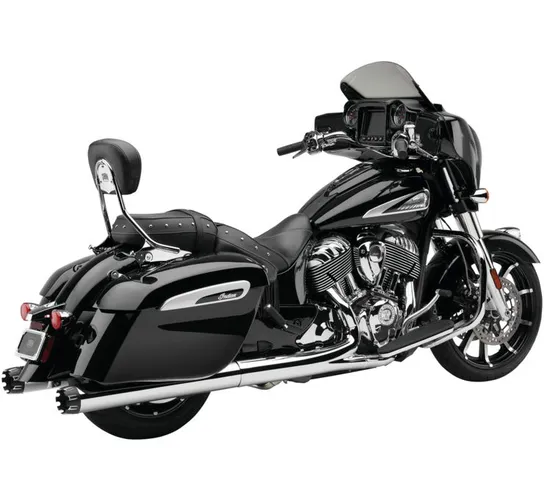 Cobra Chrome 4in Dual Cut Neighbor Hater Muffler