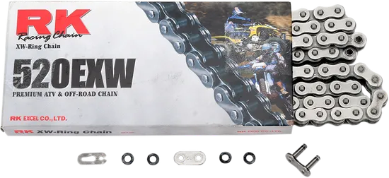 RK 520 EXW Drive Chain 100 Links XW Ring