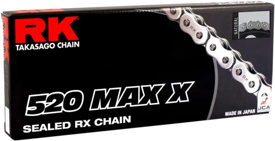 RK 520 Max X Drive Chain 116 Links RX Ring