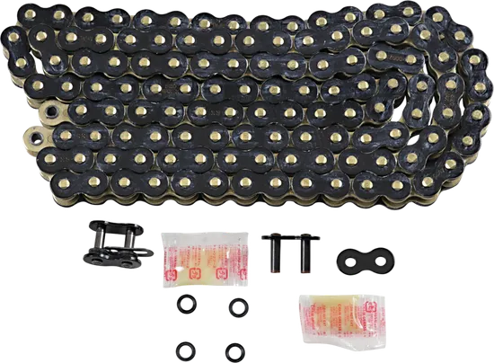 RK Black Gold 520 Max X Drive Chain 120 Links RX Ring