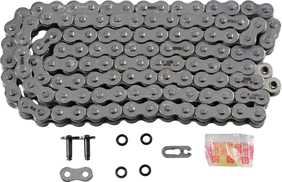 RK Chrome 520 Max X Drive Chain 120 Links RX Ring
