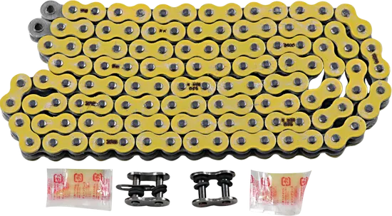 RK Yellow 520 Max X Drive Chain 120 Links RX Ring
