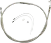 Magnum High-Efficiency Braided Clutch Cable Stainless 74.6875in. 25