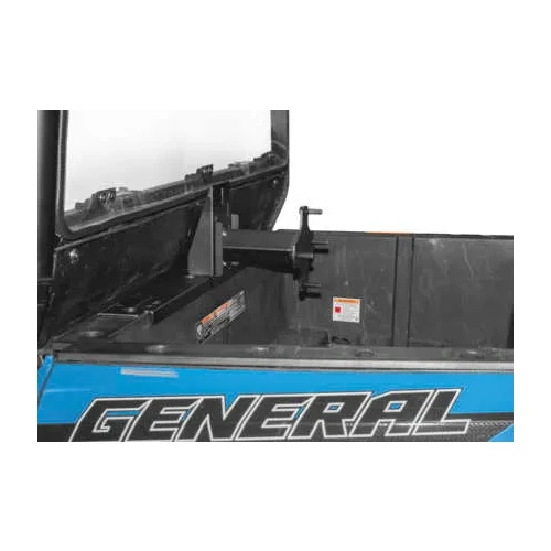Dragonfire Black Rear Spare Tire Wheel Carrier Mount 2