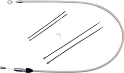 Magnum Quick Connect Braided Upper Clutch Cable Stainless Steel 45in.